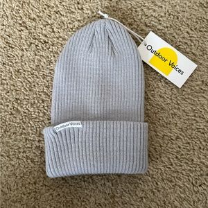 Outdoor Voices Gray Beanie
